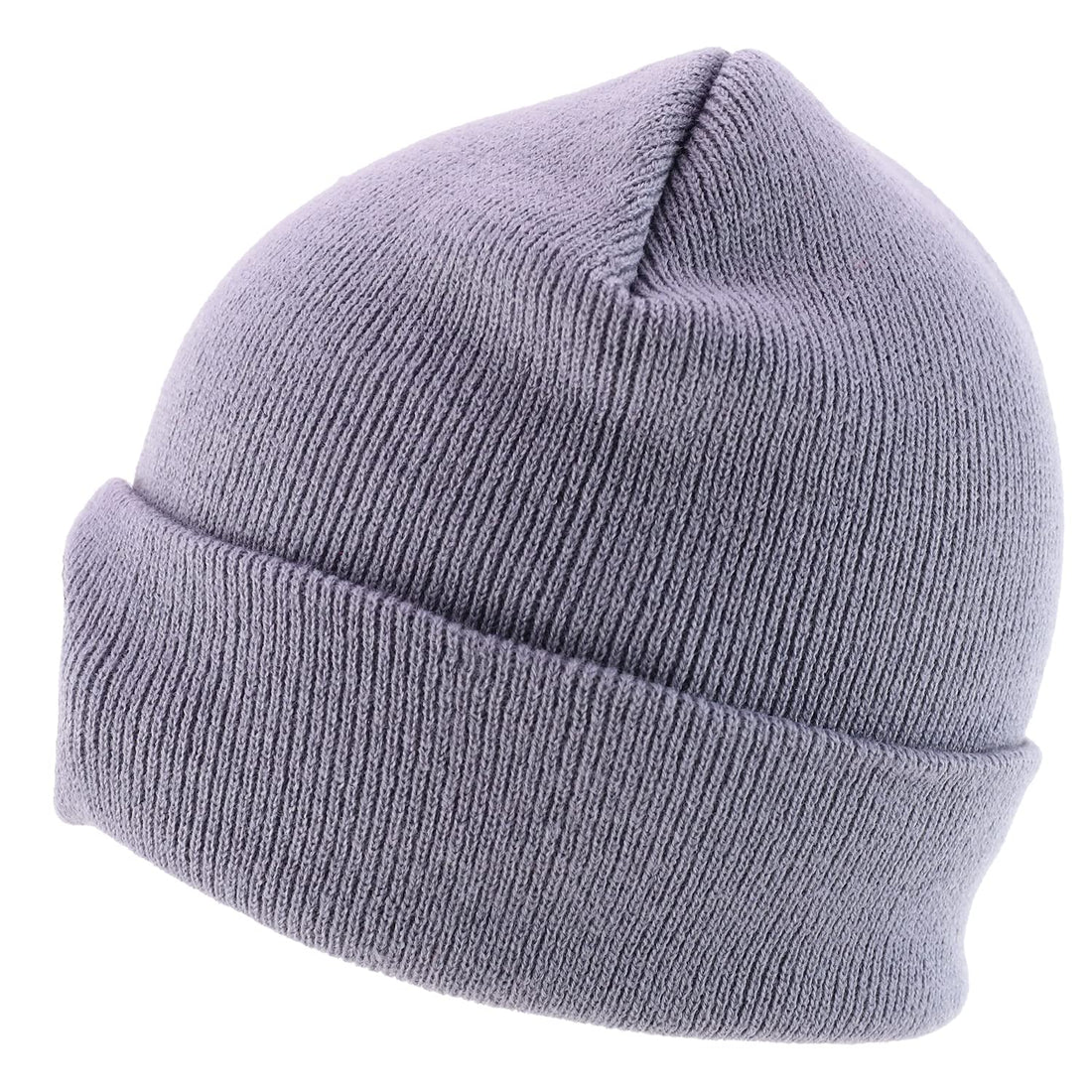 Trendy Apparel Shop LED Light Rechargeable Winter Long Cuff Beanie