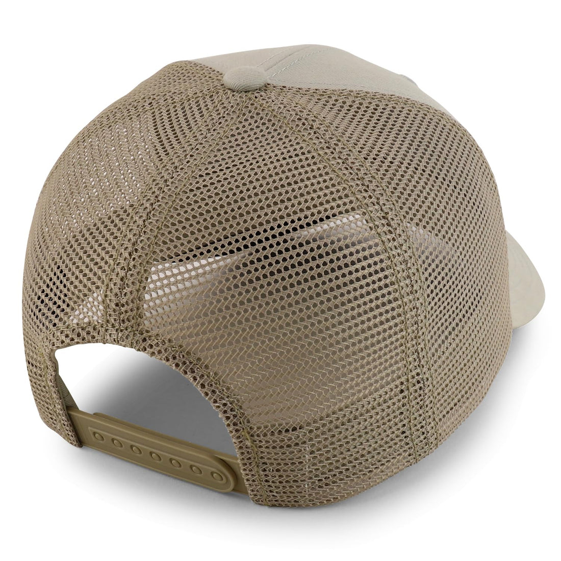 Trendy Apparel Shop Oversize XXL 6 Panel Structured Curved Bill Mesh Snapback Trucker Cap