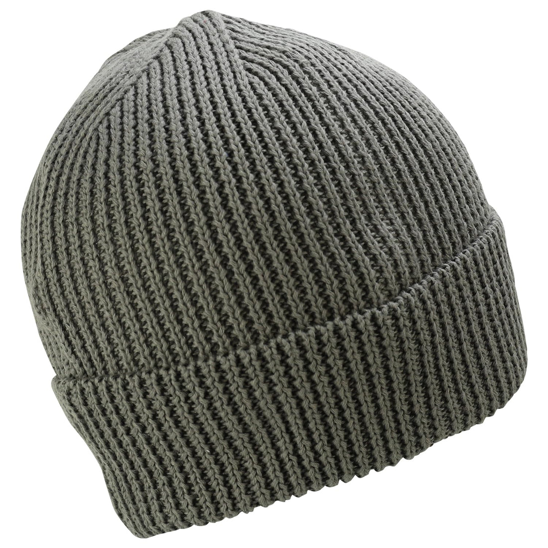 Trendy Apparel Shop Stretchy Cotton Knitted Cuff Beanie Hat