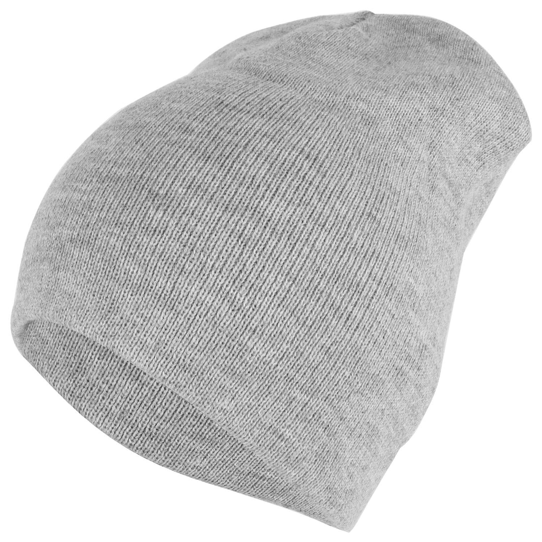 Trendy Apparel Shop Plain Short Winter Acrylic Knit Beanie