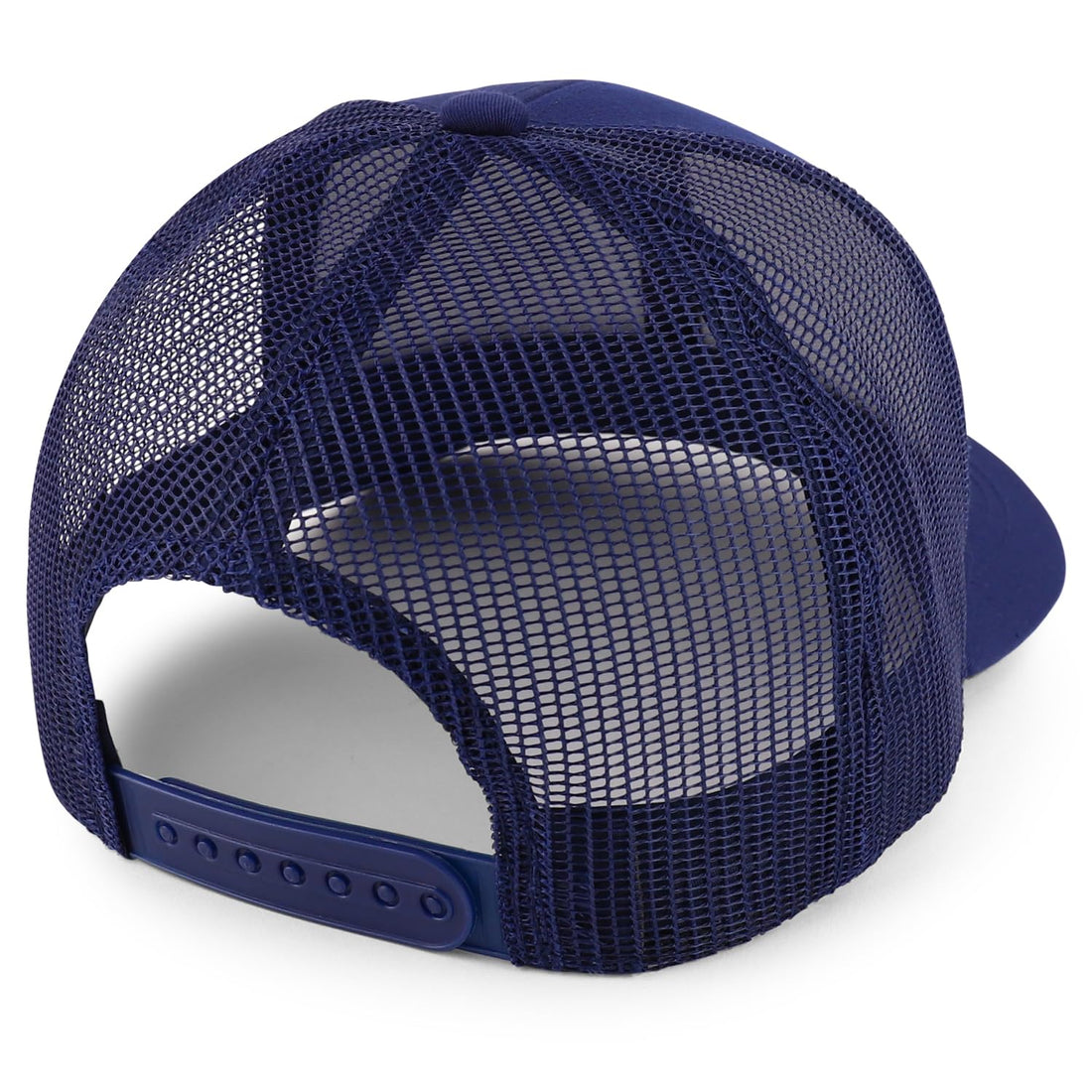 Trendy Apparel Shop Honey Chip Embroidered Patch Structured 6 Panel Mesh Back Trucker Cap
