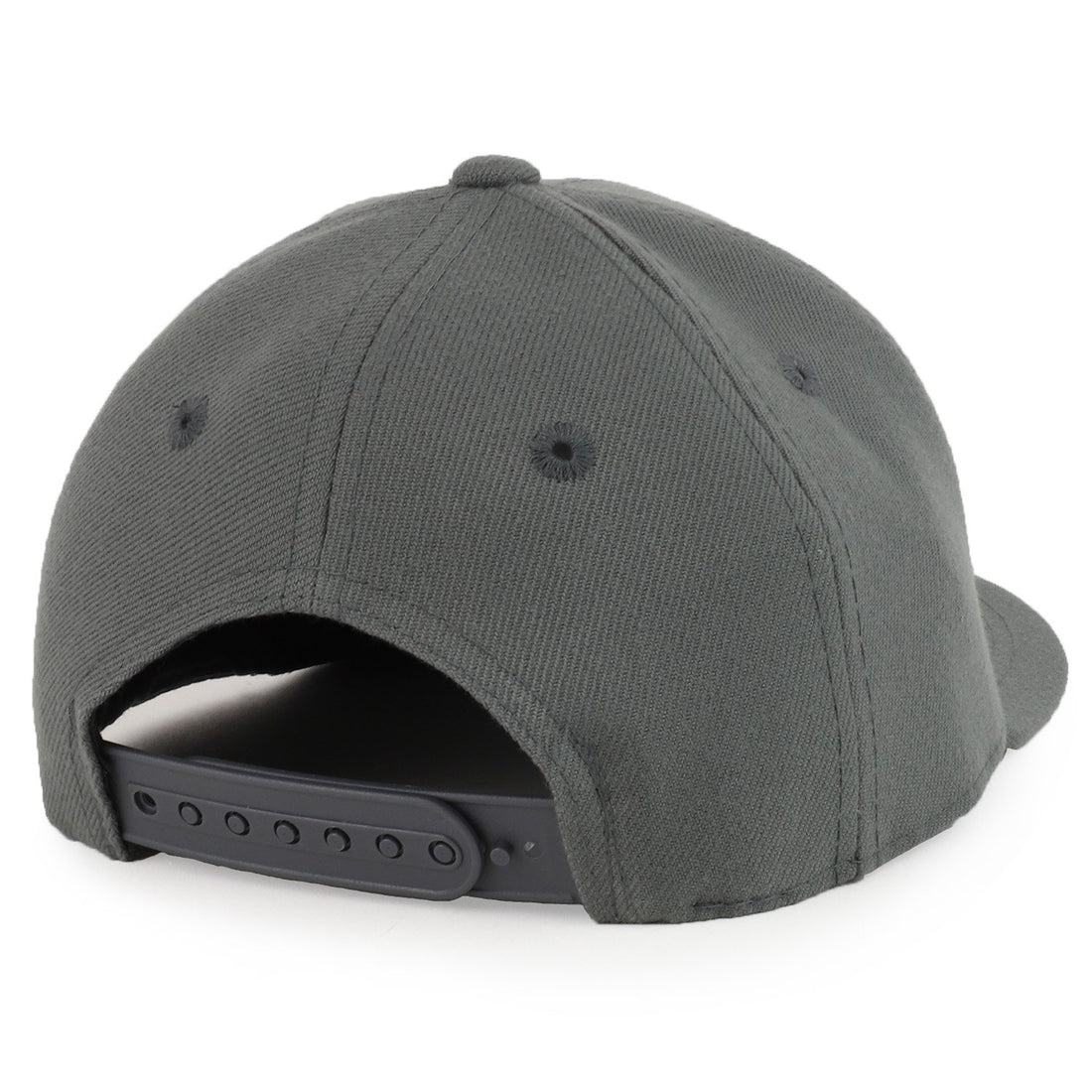 Trendy Apparel Shop Infant to Toddler Kid's Plain Structured Flatbill Snapback Cap