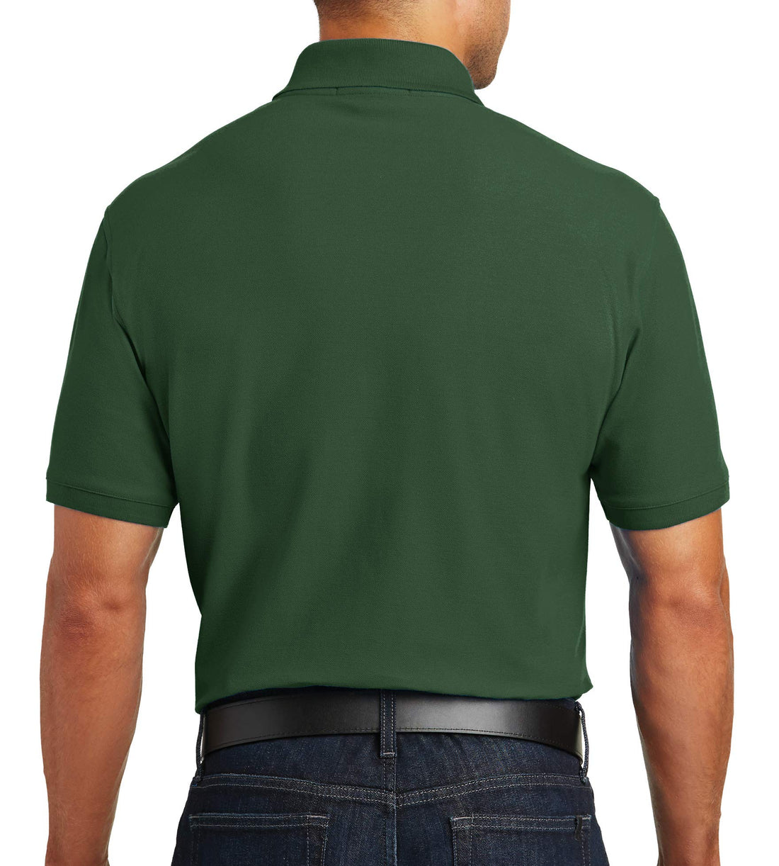 Trendy Apparel Shop Comfortable Traditional Fit Durable Poly Blend Men's Polo Big and Tall Shirt