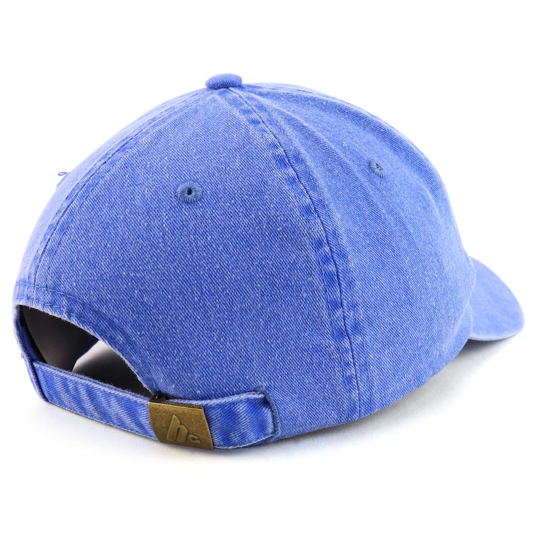Trendy Apparel Shop Texas State Outline Embroidered Washed Cotton Adjustable Cap