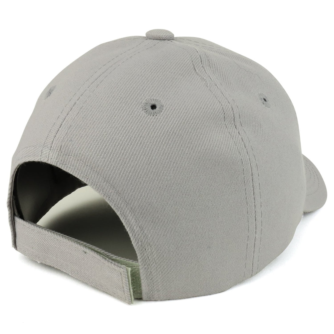 Trendy Apparel Shop Plain Structured Crown Adjustable Baseball Cap