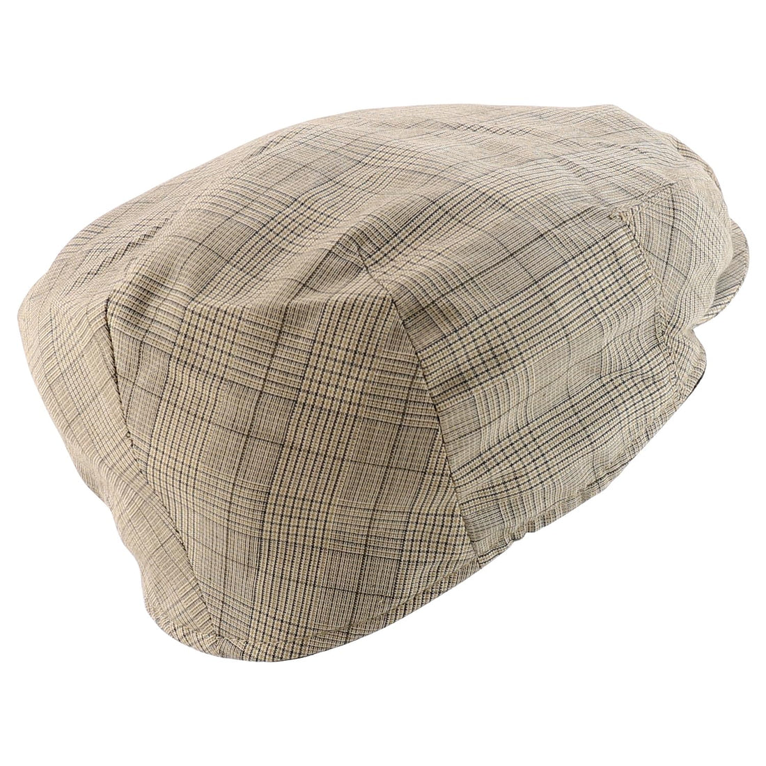 Trendy Apparel Shop Plaid Checker Patterend Newsboy Ivy Flat Cap