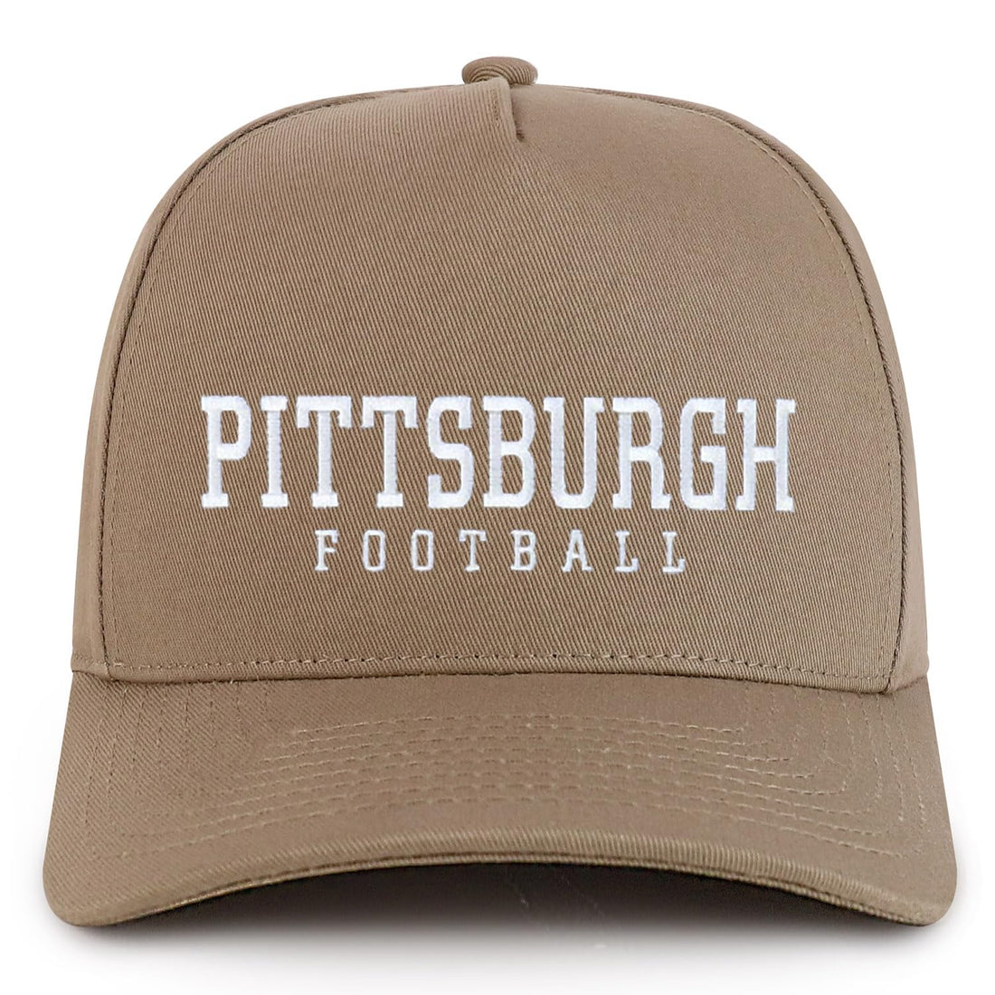 Trendy Apparel Shop Pittsburgh Embroidered 5 Panel Structured Baseball Cap