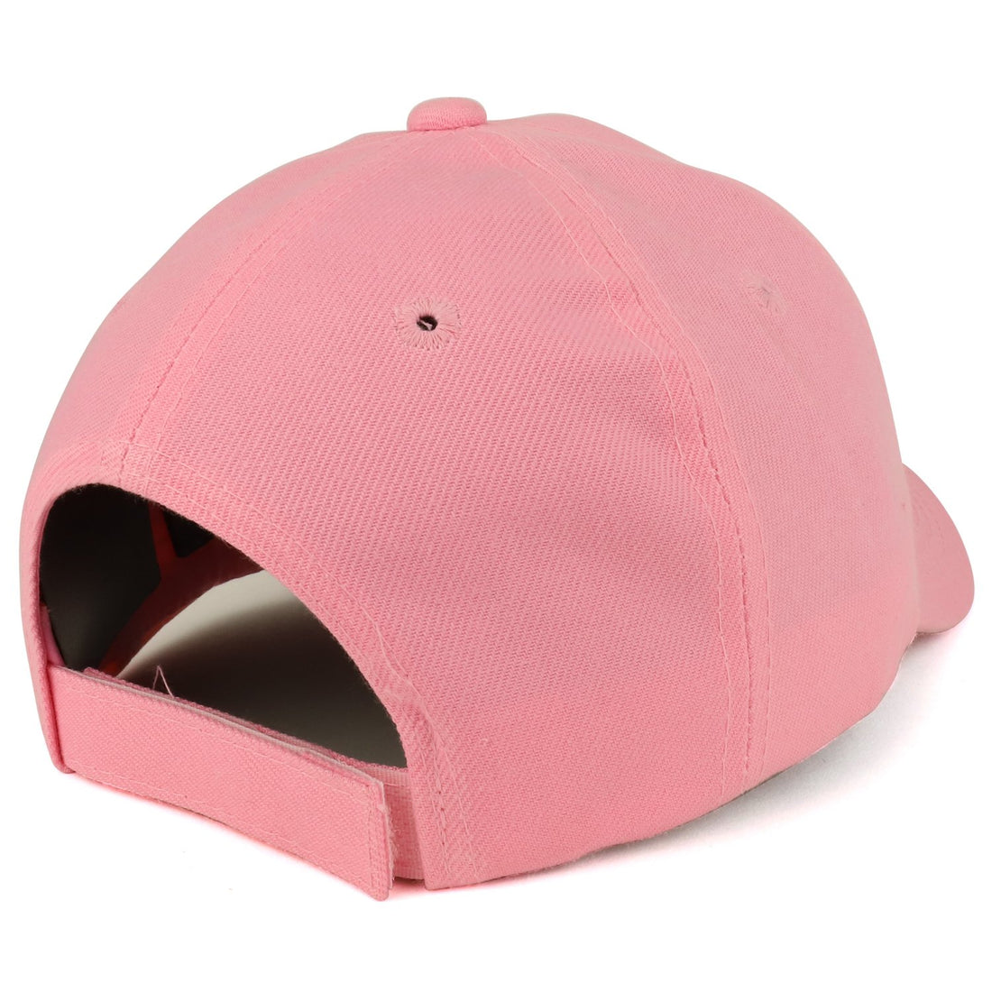 Trendy Apparel Shop Plain Structured Crown Adjustable Baseball Cap