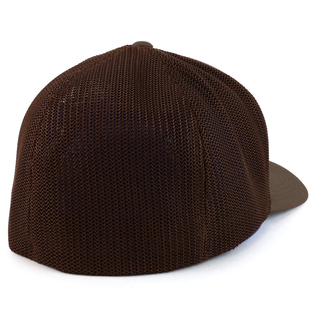 Trendy Apparel Shop Oversized XXL Texas State Outline Embroiderd Structured Fitted Trucker Mesh Cap