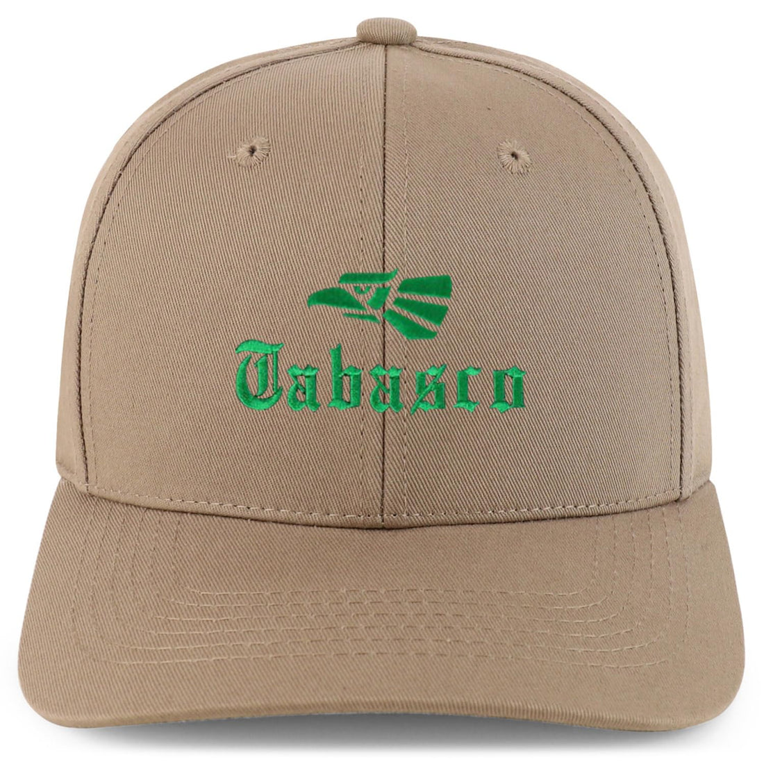 Trendy Apparel Shop Tabasco Mexico State Embroidered 6 Panel Snapback Baseball Cap