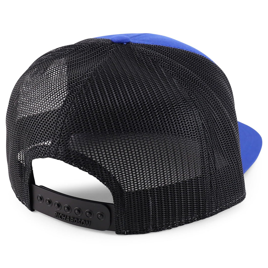 Trendy Apparel Shop Structured High Profile 7 Panel Flat Bill Mesh Back Snapback Cap