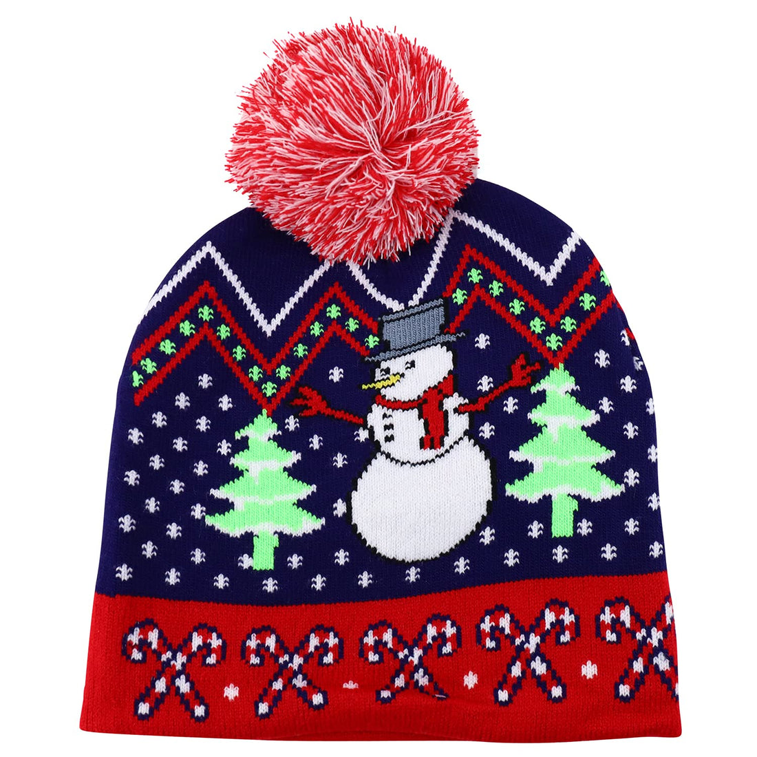 Trendy Apparel Shop 10 Styles Christmas Winter Short Beanies with Pompom