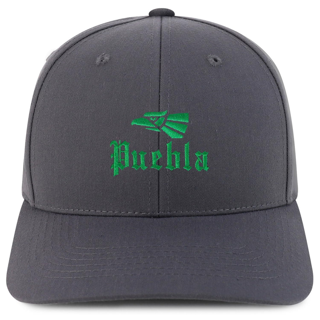 Trendy Apparel Shop Puebla Mexico City Embroidered 6 Panel Snapback Baseball Cap