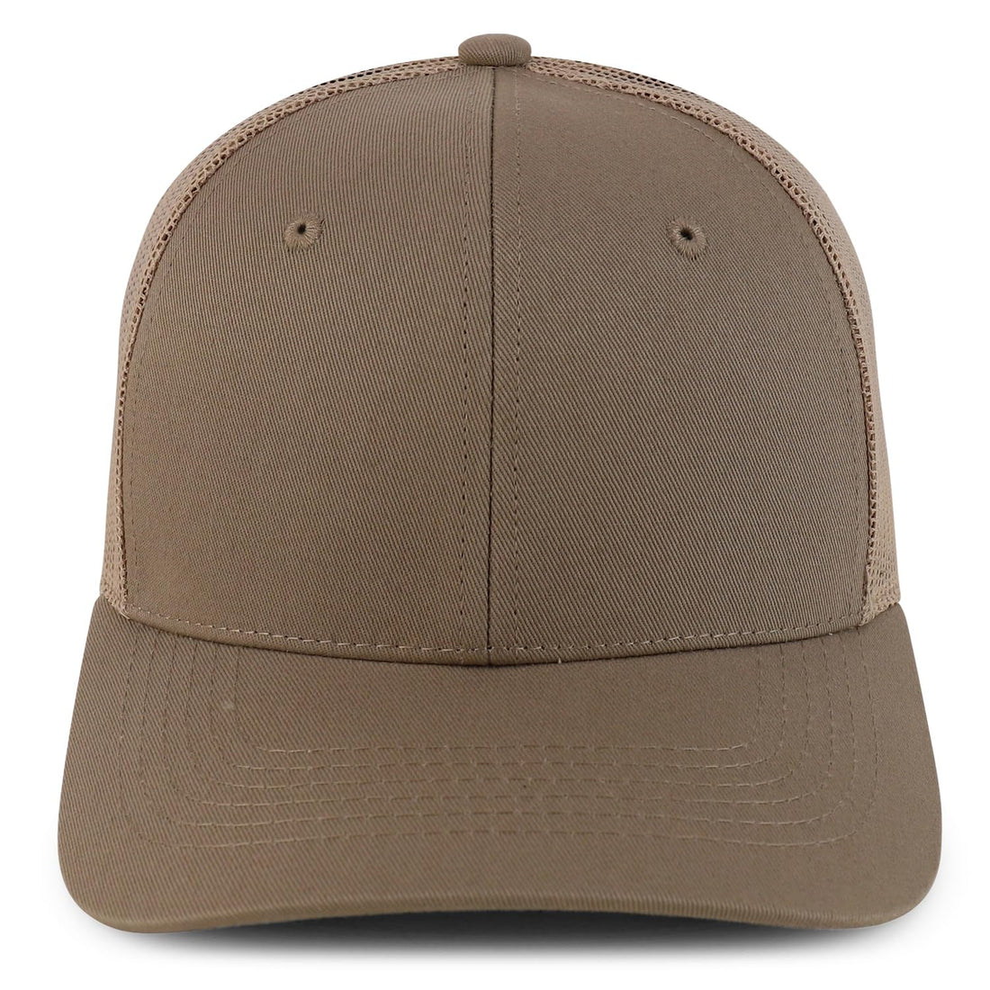 Trendy Apparel Shop Structured High Profile 6 Panel Mesh Trucker Baseball Cap