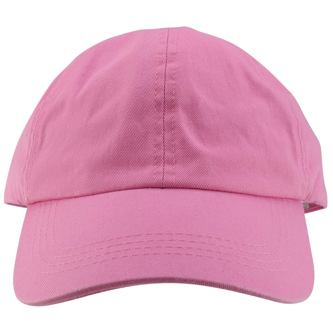 Trendy Apparel Shop Oversized XL Unstructure Ladies Ponytail Cotton Baseball Cap