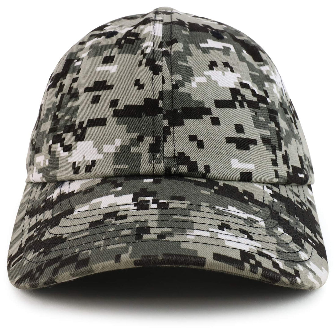 Trendy Apparel Shop Plain Brushed Soft Cotton Unstructured Low Profile Dad Hat