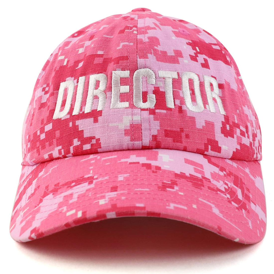 Trendy Apparel Shop Director Embroidered Soft Cotton Low Profile Dad Hat Baseball Cap