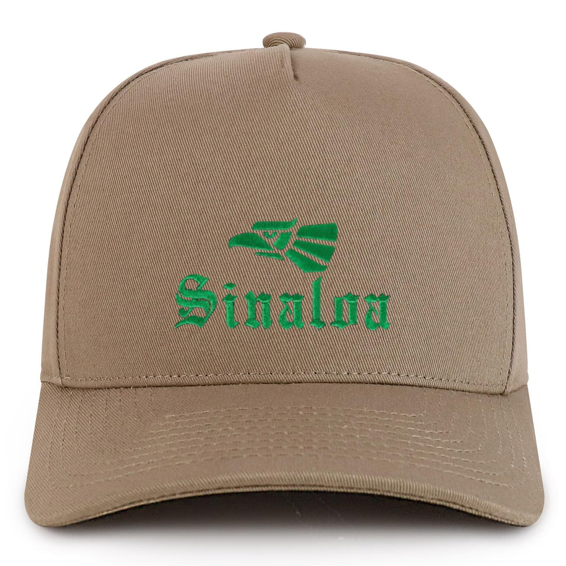 Trendy Apparel Shop Sinaloa City of Mexico Embroidered 5 Panel Structured Baseball Cap