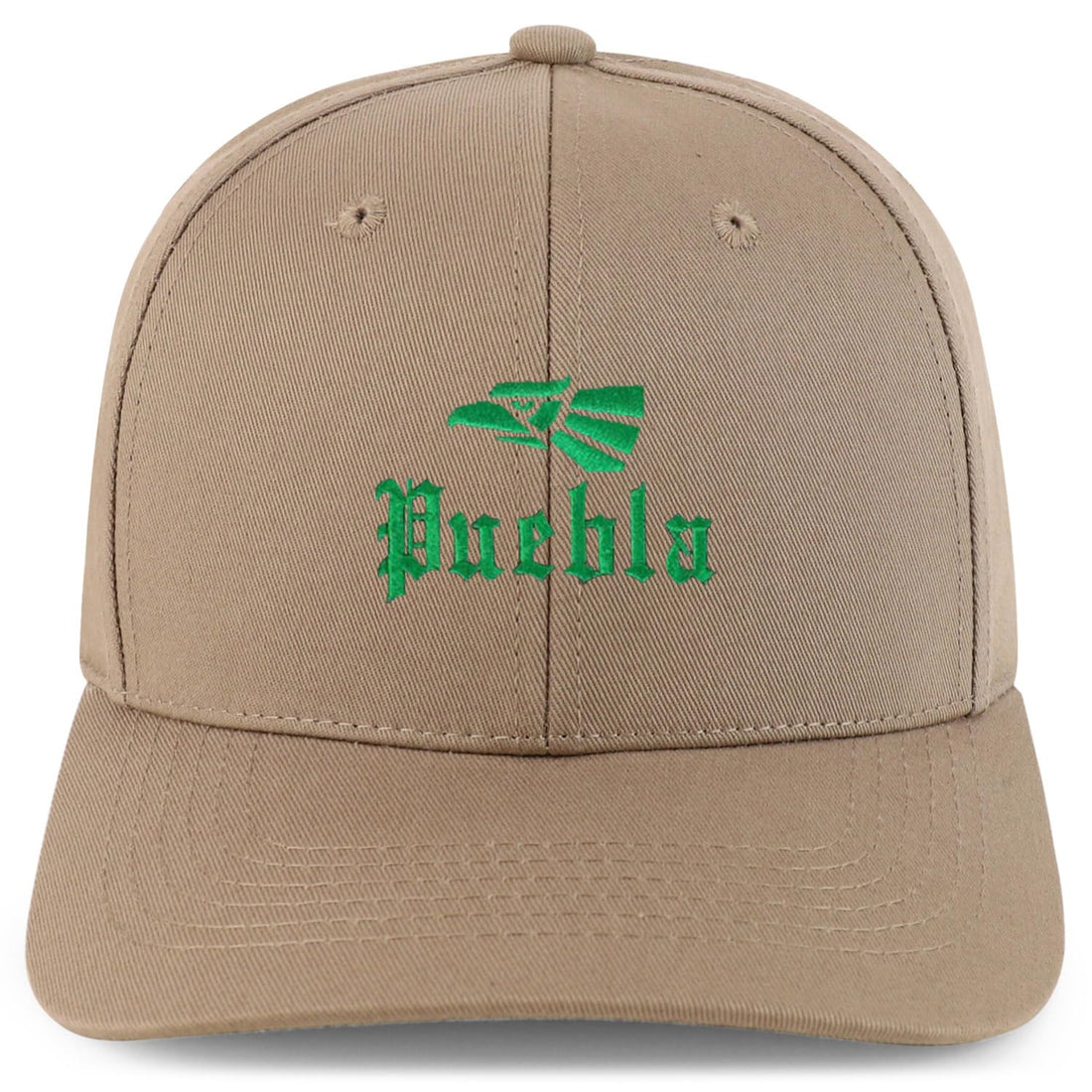 Trendy Apparel Shop Puebla Mexico City Embroidered 6 Panel Snapback Baseball Cap