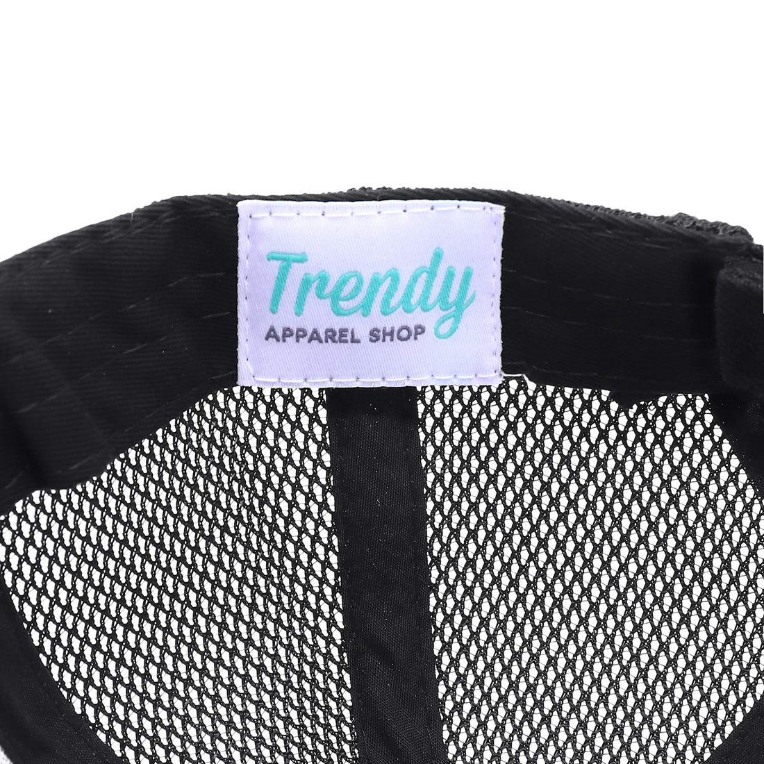 Trendy Apparel Shop Infant Size Structured Adjustable Trucker Mesh Baseball Cap