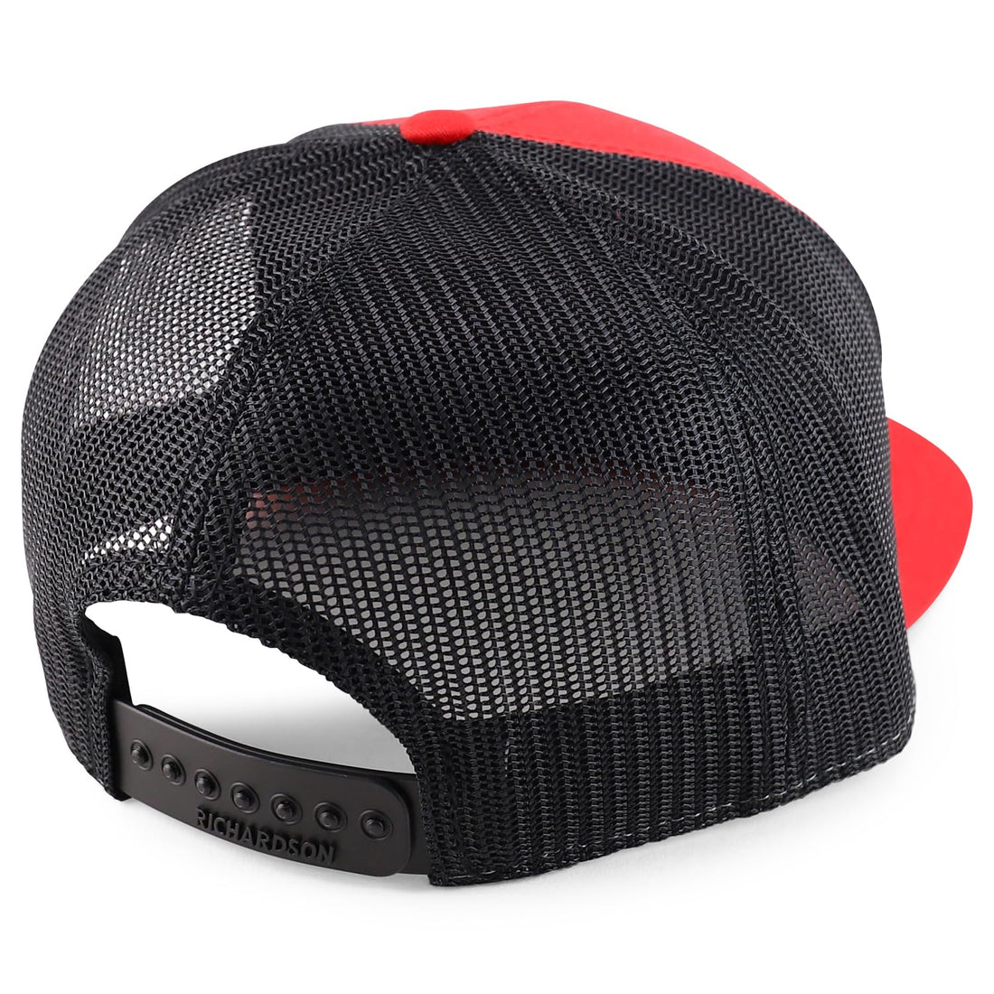 Trendy Apparel Shop Structured High Profile 7 Panel Flat Bill Mesh Back Snapback Cap