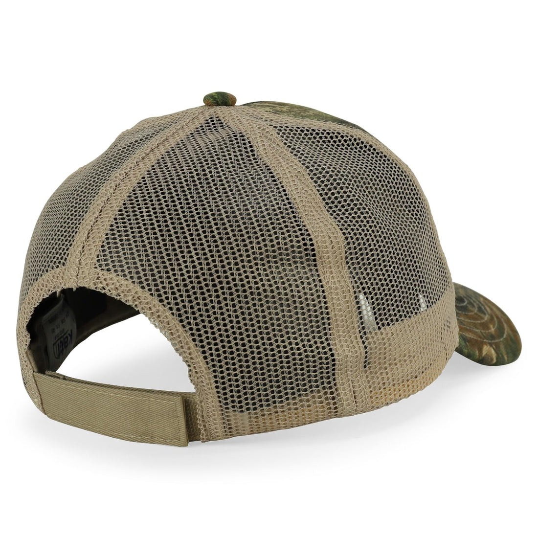 Trendy Apparel Shop Hunting Camouflage Adjustable Mesh Back Tucker Cap