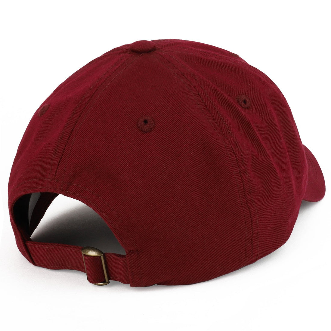 Trendy Apparel Shop Oversize XXL Plain Unstructured Soft Crown Cotton Dad Hat