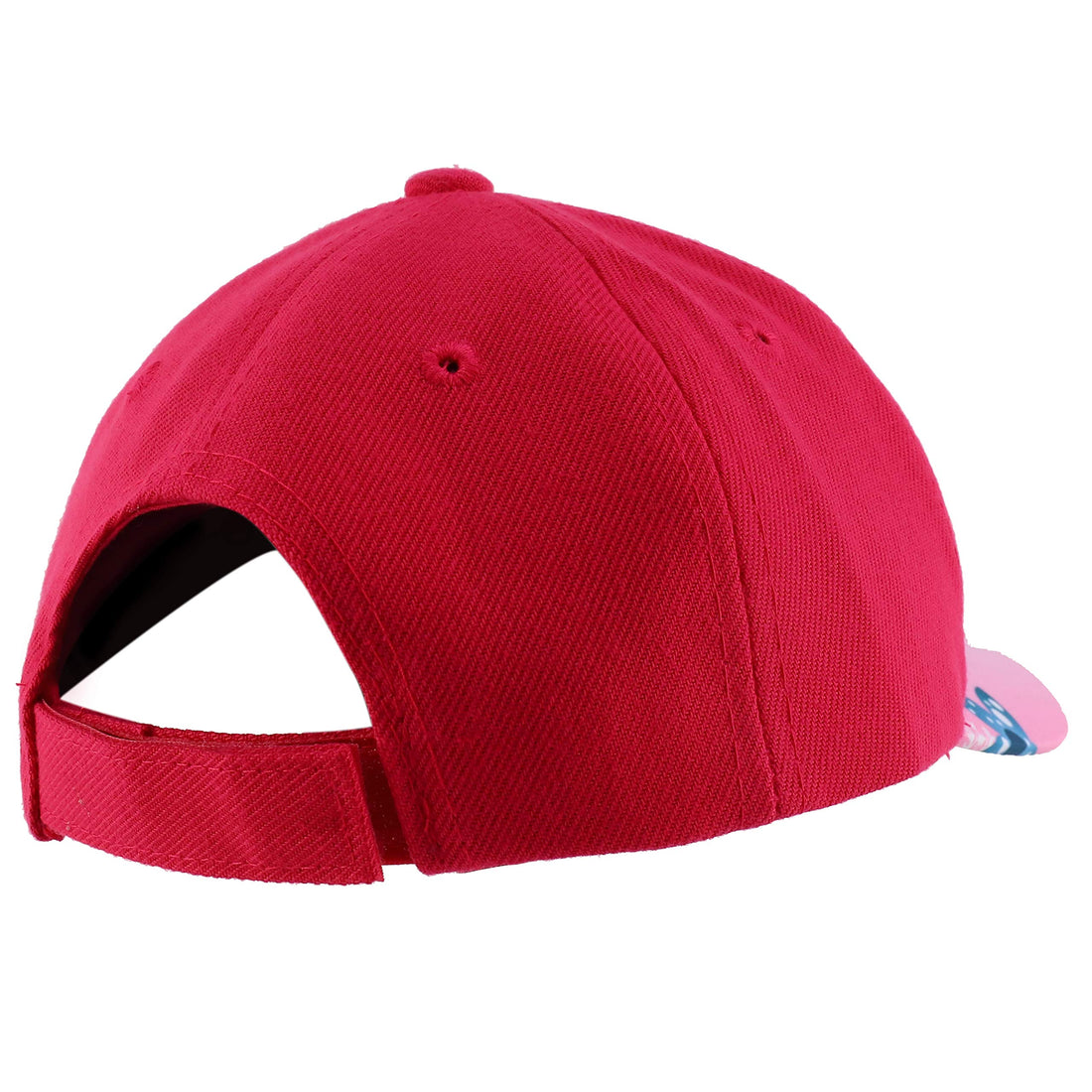 Trendy Apparel Shop Princess Crown Embroidered Two Tone Kids Baseball Cap