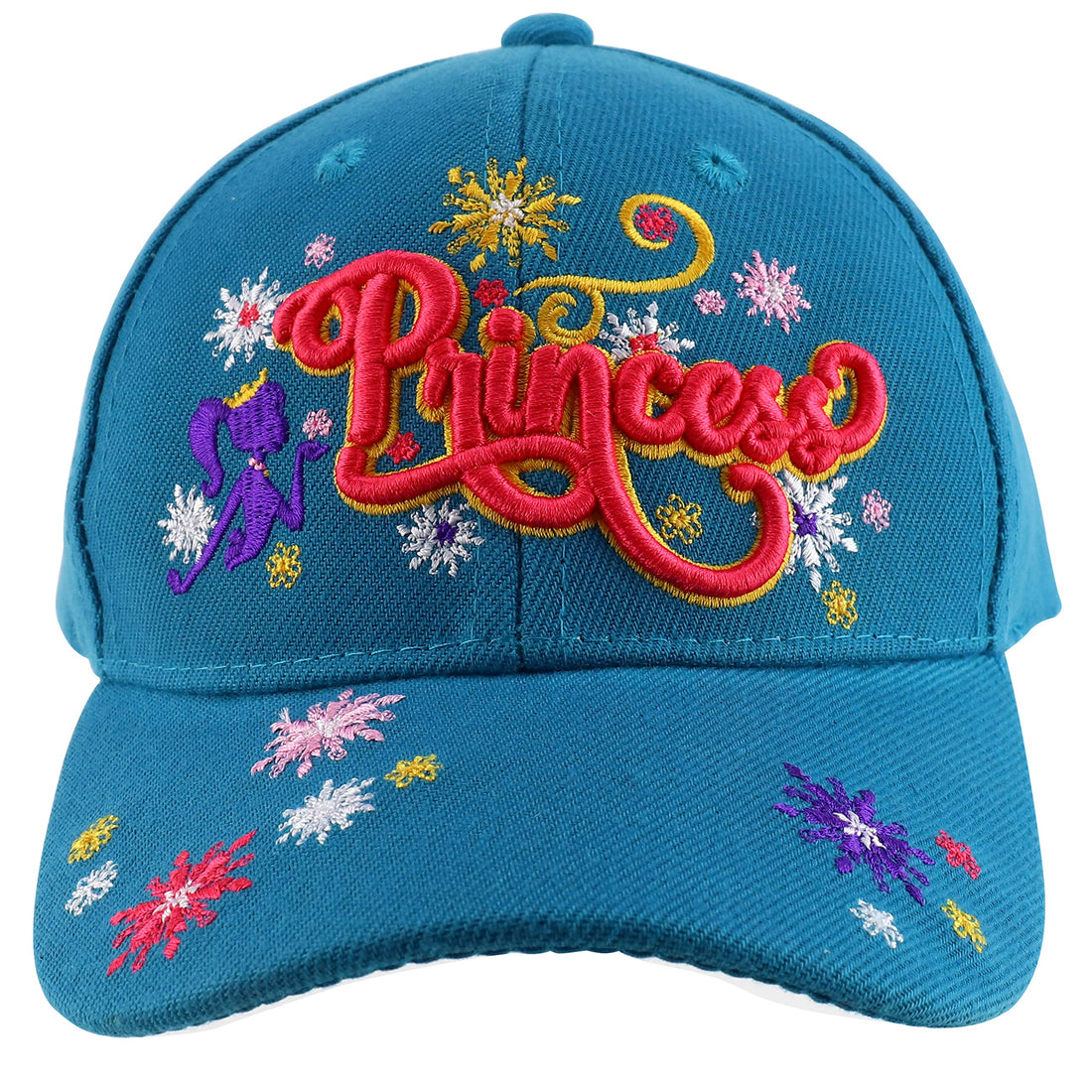 Trendy Apparel Shop Magical Princess Embroidered Kids Baseball Cap