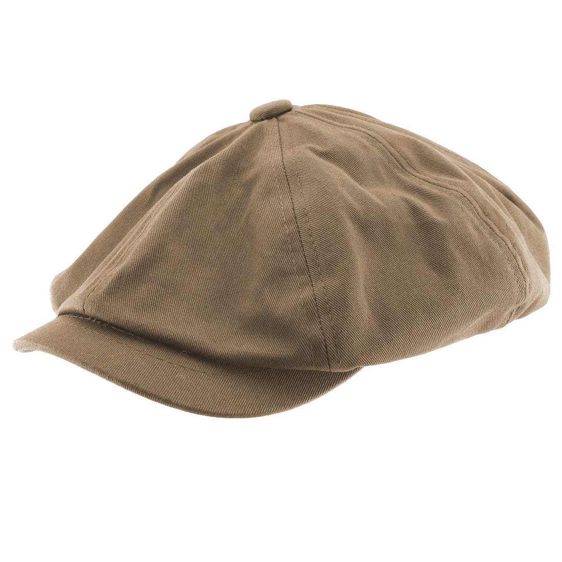 Trendy Apparel Shop XXL Oversized Cotton Newsboy Cap Hat