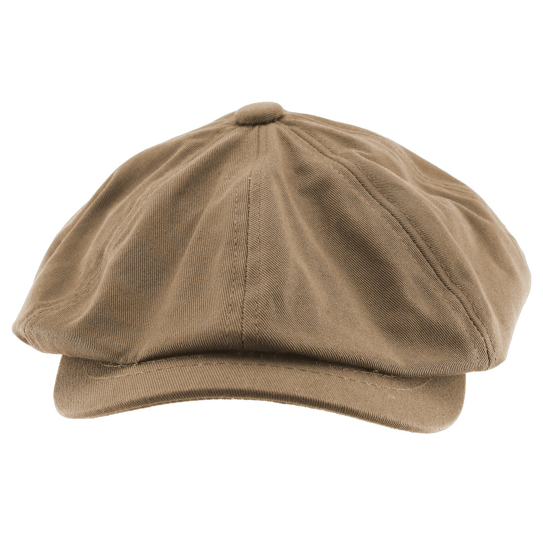 Trendy Apparel Shop XXL Oversized Cotton Newsboy Cap Hat
