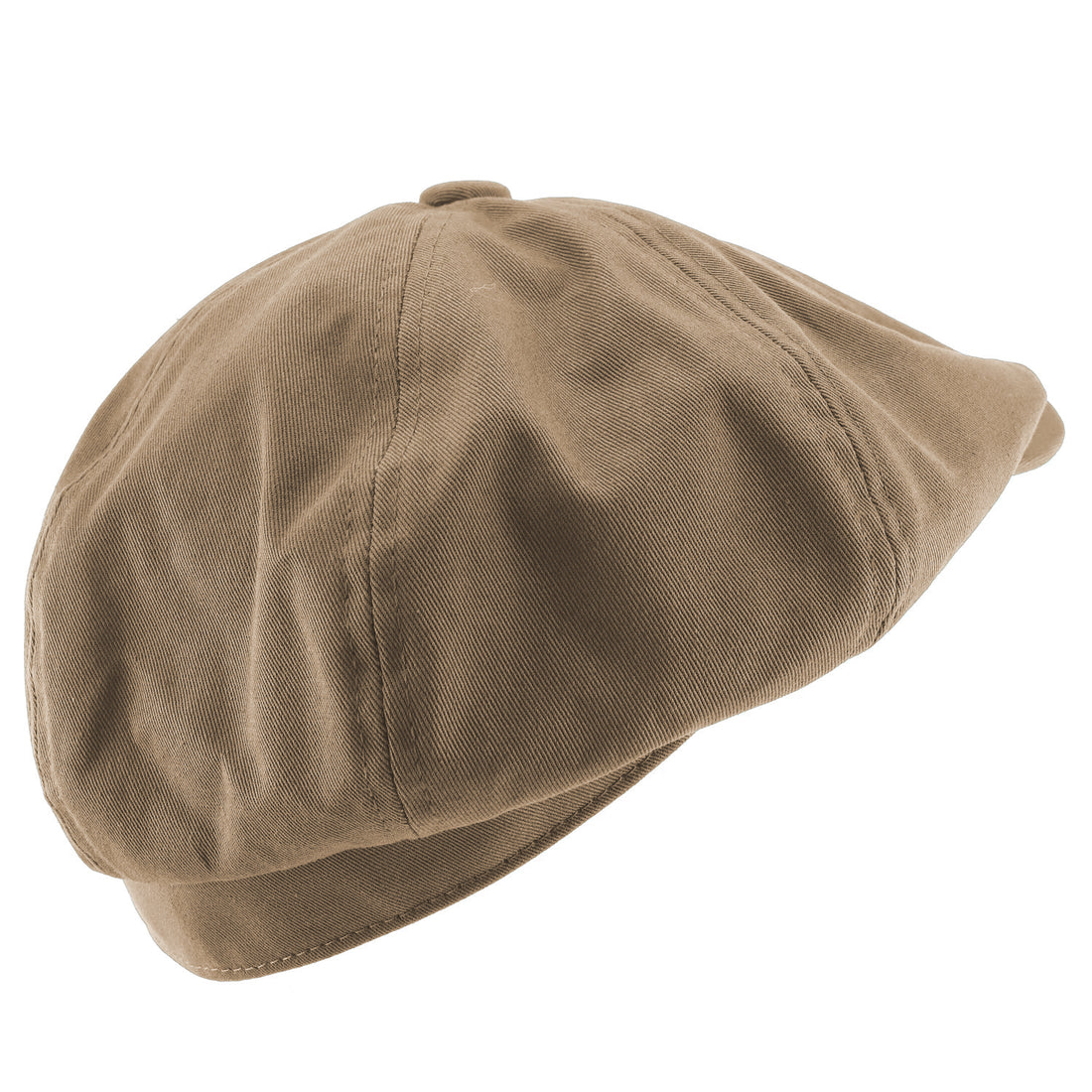 Trendy Apparel Shop XXL Oversized Cotton Newsboy Cap Hat