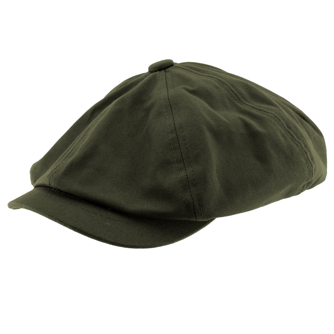Trendy Apparel Shop XXL Oversized Cotton Newsboy Cap Hat