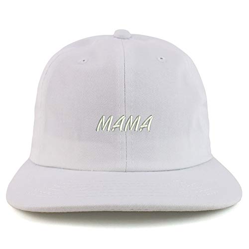 Trendy Apparel Shop Mama Embroidered Embroidered Low Profile Snapback Cap