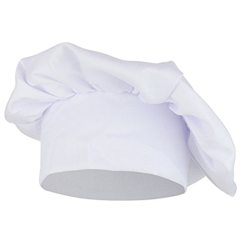 Trendy Apparel Shop Adjustable Executive Chef Hat for Kids to Adults - White