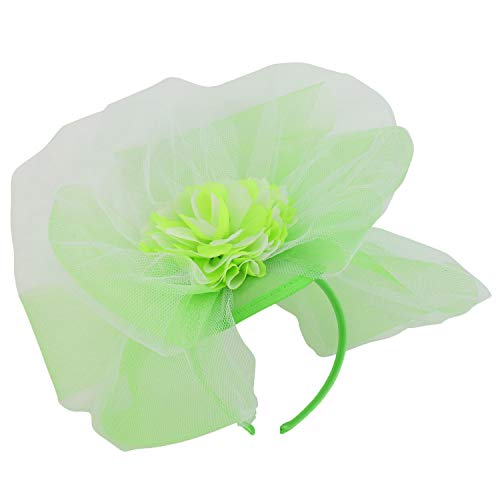 Trendy Apparel Shop Women's Mesh Flower Decorated Fashion Fascinator