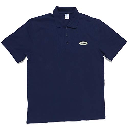 Trendy Apparel Shop Established 1966 Embroidered Double Pique Cotton Polo Shirt