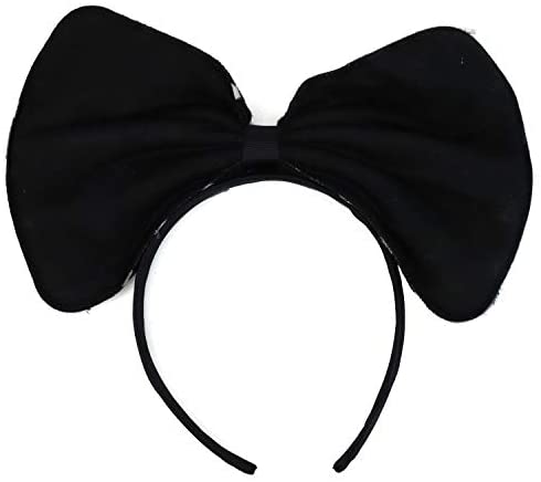 Trendy Apparel Shop Mouse Polka Dot Bow Ear Headband 2 Pack