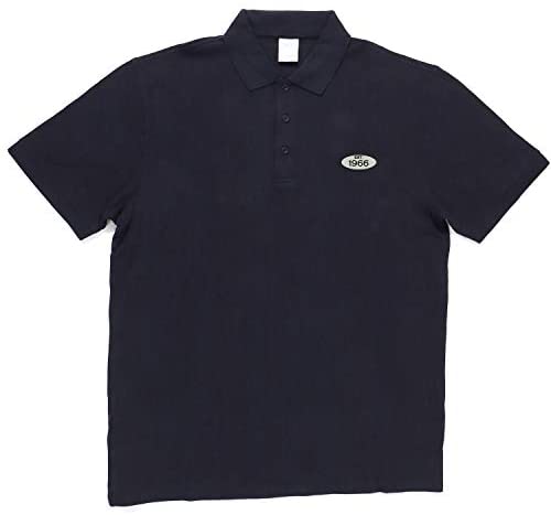 Trendy Apparel Shop Established 1966 Embroidered Double Pique Cotton Polo Shirt