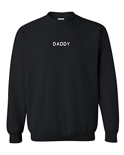 Trendy Apparel Shop Daddy Embroidered Crewneck Sweatshirt
