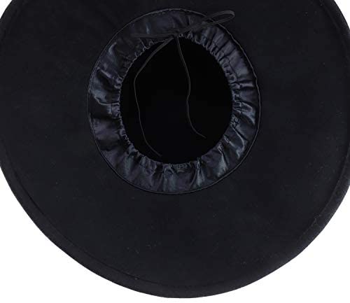 Trendy Apparel Shop Rhinestone Accent Horsehair Bow Trim Wool Dress Hat