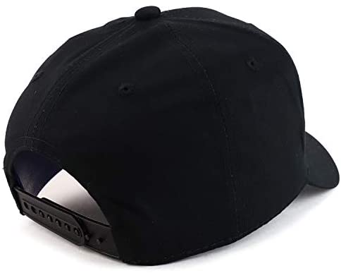 Trendy Apparel Shop High Profile Sturctured Plain Back Casual Baseball Cap