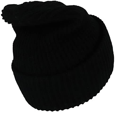 Trendy Apparel Shop Marijuana Leaf High Frequency Patch Winter Cuff Beanie Hat