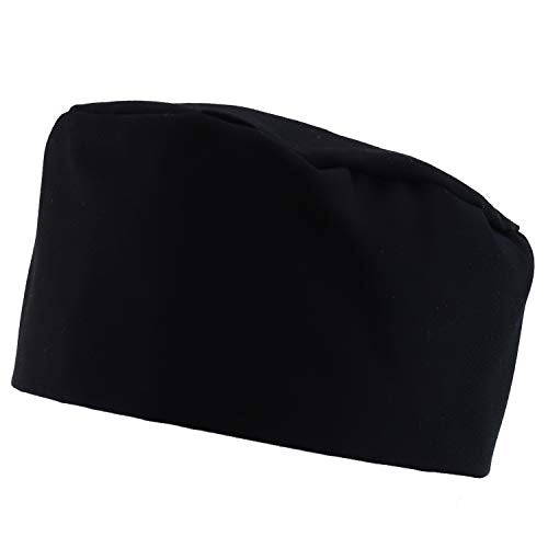 Trendy Apparel Shop Light Weight Chef Style Pill Box Hat