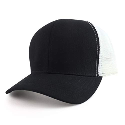 Trendy Apparel Shop Oversize XXL Structured Trucker Mesh Baseball Cap