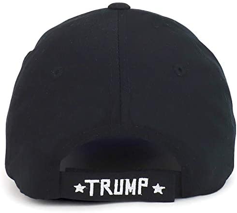 Trendy Apparel Shop Trump Keep America Great Embroidered Soft Crown Baseball Cap