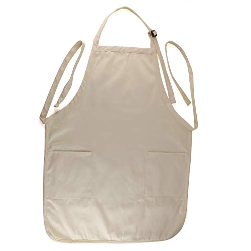 Trendy Apparel Shop Full Length Apron with Pockets