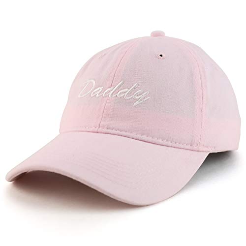 Trendy Apparel Shop Daddy Script Font Embroidered Low Profile Soft Cotton Baseball Cap