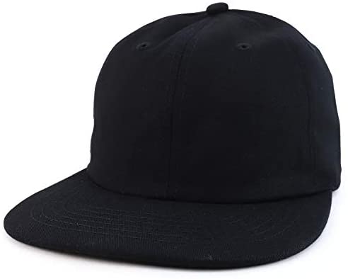 Trendy Apparel Shop Plain Casual Solid Color Low Profile Cotton Snapback Cap