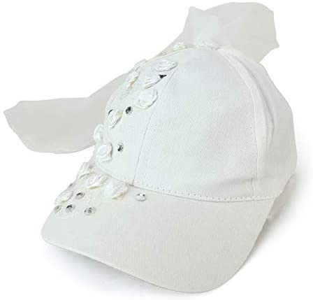 Trendy Apparel Shop Bride and Groom Wedding Couple Baseball Cap Set - 2PC